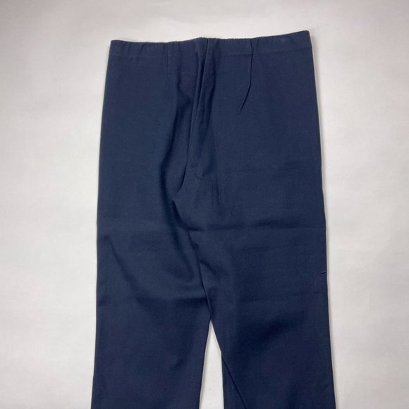 J Jill Essential Cotton Stretch Pants Women 10 Tall Elastic waist Pocket Pull-on - Picture 5 of 10